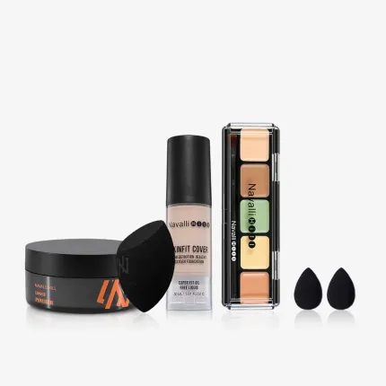 抗UV無瑕定妝組【5入組】