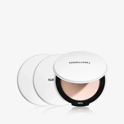 絲絨裸肌美白粉餅【3入組】